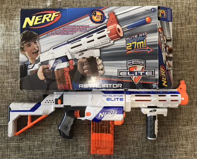 Бластер nerf retaliator 4в1. Hasbro