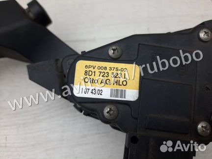 Педаль газа Audi Allroad C5 BEL 2002