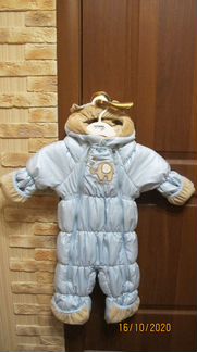 Демисезонный комбинезон р 80 см