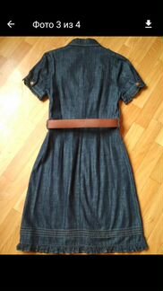 Платье джинсовое