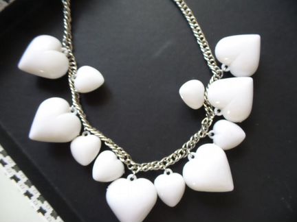 Цепочка Eurobijoux с подвесками в виде сердец