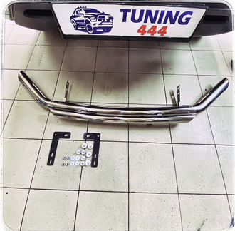 Защита переднего бампера Toyota Fortuner