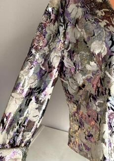 Блестящий жакет Англия 48-50 р. натурал