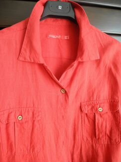 Жакет льняной в стиле сафари banana split