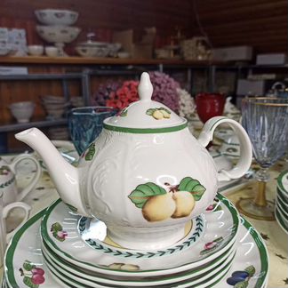 Чайник фрукты в стиле villeroy boch