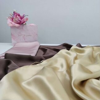 Набор шелковых полотенец для лица/волос/тела 19,5м