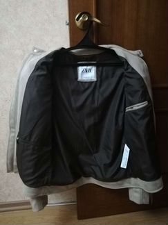 Замшевая куртка Zara