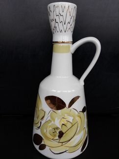 Графин-штоф Золотая роза лфз времен СССР