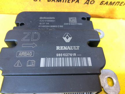 Блок управления Airbag SRS Renault Logan 2