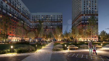 3-к квартира, 75.5 м², 28/33 эт.