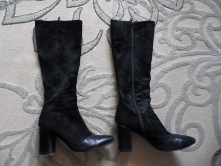 Кожаные сапоги Италия