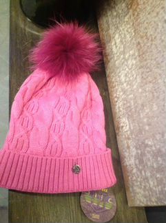 Шапка новая шерсть с натуральным мехом