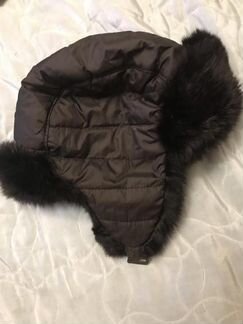 Шапка детская зимняя с мехом кролика р 54