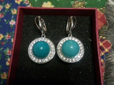 Серебряные серьги