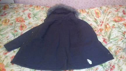 Длинная, зимняя, подростковая куртка