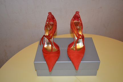 Туфли, цвет не яркий красный Gianmarco Lorenzi