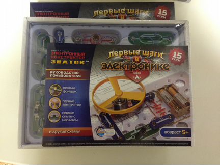 Конструктор Знаток Первые шаги в электронике (А)