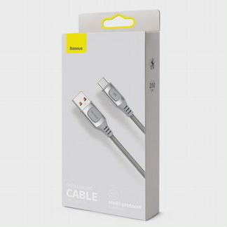 Кабель 2м Type-C Baseus с быстрой зарядкой 5А