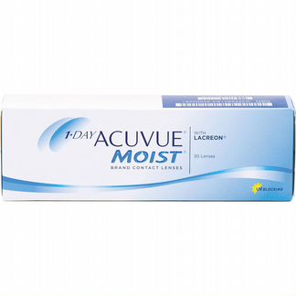 Контактные линзы 1 day Acuvue Moist 30 шт (2.25 D)