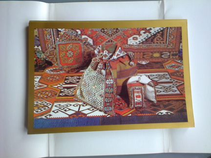 Открытки Азербайджанские ковры Внешторгиздат СССР