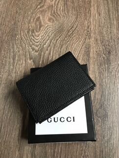 Кошелек Gucci supreme Черный маленький