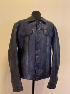 Итальянская куртка с крокодиловыми вставками