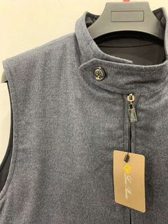 Жилет двухсторонний Loro Piana (кашемир и болонь)