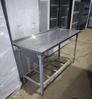 Стол производственный с бортом