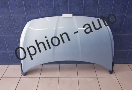 Капот Хендай Солярис голубой