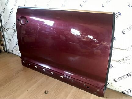 Дверь передняя правая VW Touareg 2002-2010 красная