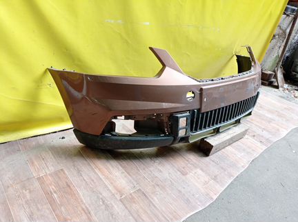 Передний бампер Skoda Yeti рестайлинг