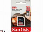 Флеш карта SD 64GB SanDisk sdxc Class 10 UHS-I Ult