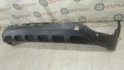 Накладка бампера заднего нижняя (молдинг, юбка