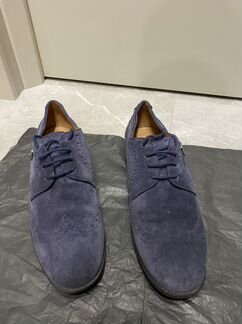 Замшевые лоферы (оксфорды) Armani