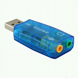 Звуковая карта USB переходник