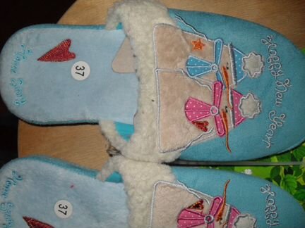 Тапочки новогодние Россия