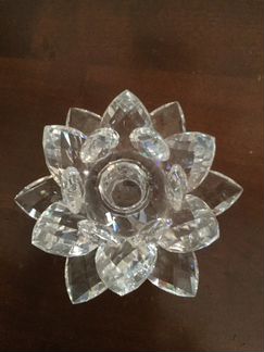 Подсвечник из хрусталя Swarovski