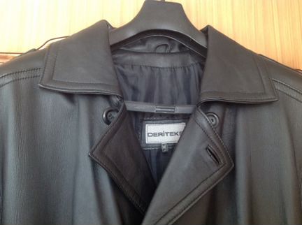 Кожаный плащ