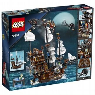 Lego 70810 Корабль Стальной Бороды (новый)