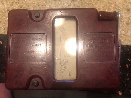 Мегаомметр megger