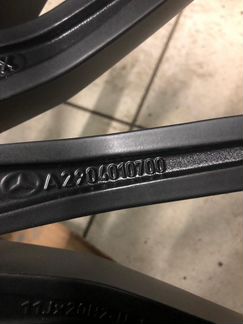 Mercedes W290 AMG GT53 диск оригинал задний