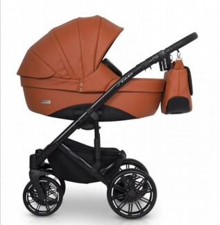 Коляска Riko Sigma 2в1 Экокожа терракотовый цвет