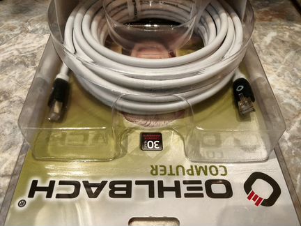 Oehlbach Hi Stream интернет CAT-6 кабель, 10м