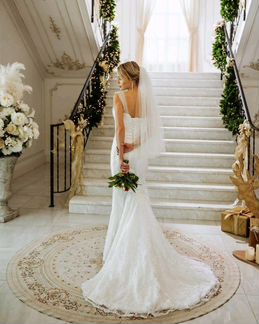 Свадебное платье рыбка