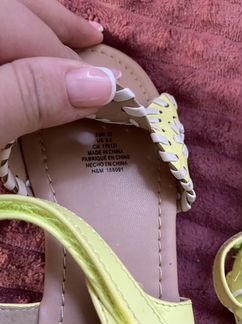 Босоножки новые h&m 27