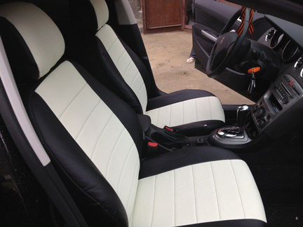 Чехлы Пежо 408. Модельные авточехлы из экокожи