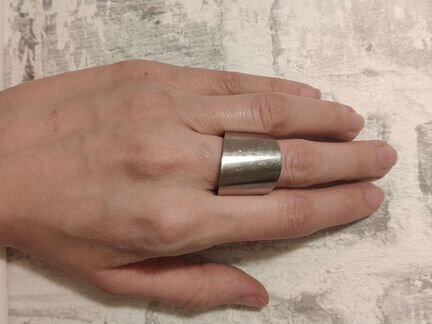 Кольцо сталь Calvin Klein р-р 16-16,5