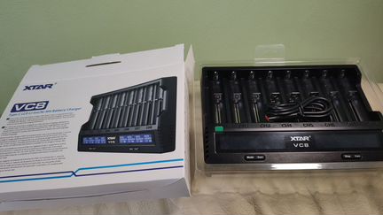 Xtar VC8 Зарядное устройство для 8 аккумуляторов