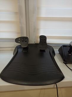 Игровой руль с педалями для пк