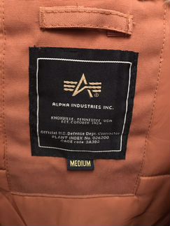 Парка (аляска) Alpha Industries